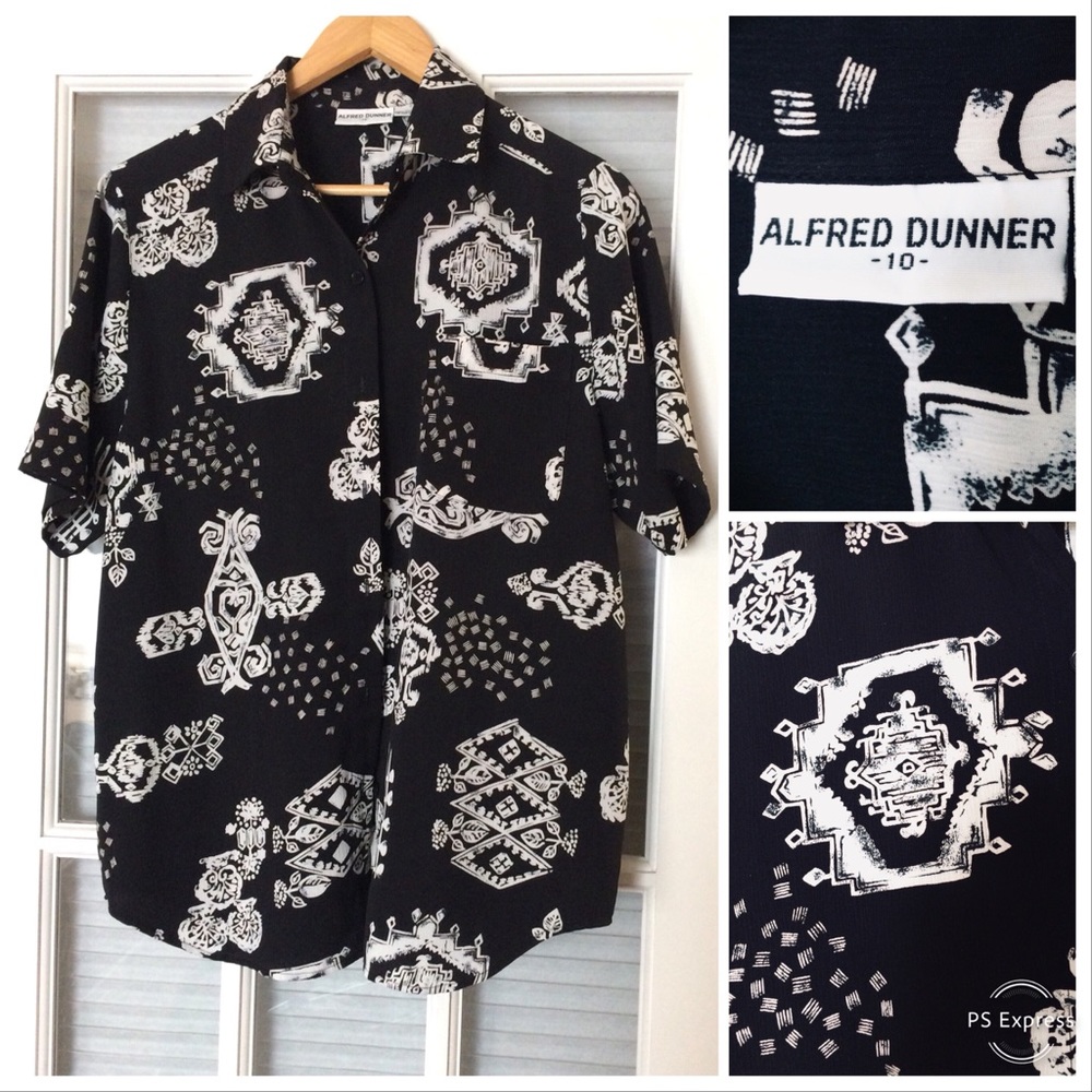Alfred Dunner Dress Shirt 🌞